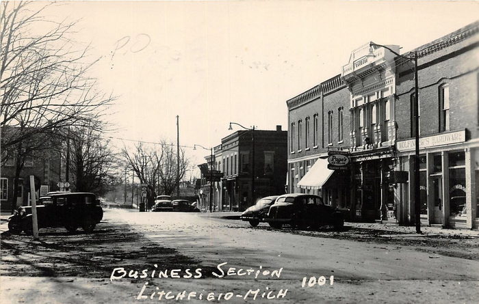 Litchfield - Old Postcard Photo (newer photo)